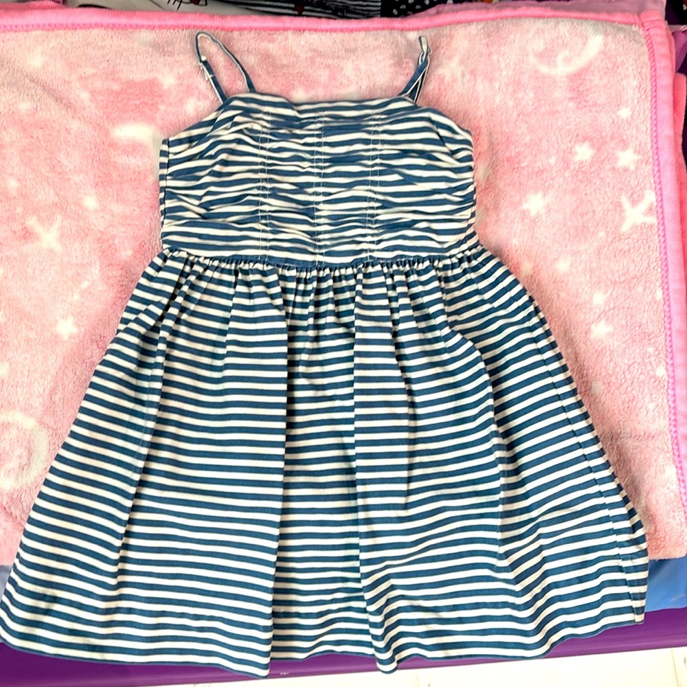 Ralph Lauren striped 4T dress with zip up back